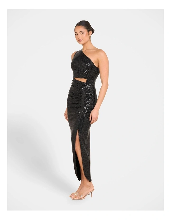 Fran One Shoulder Drape Maxi image 3