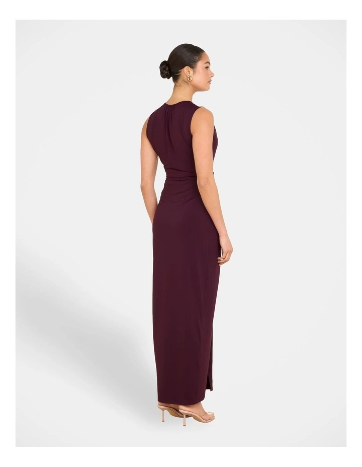 Opal Twist Front Gown in Purple image 2