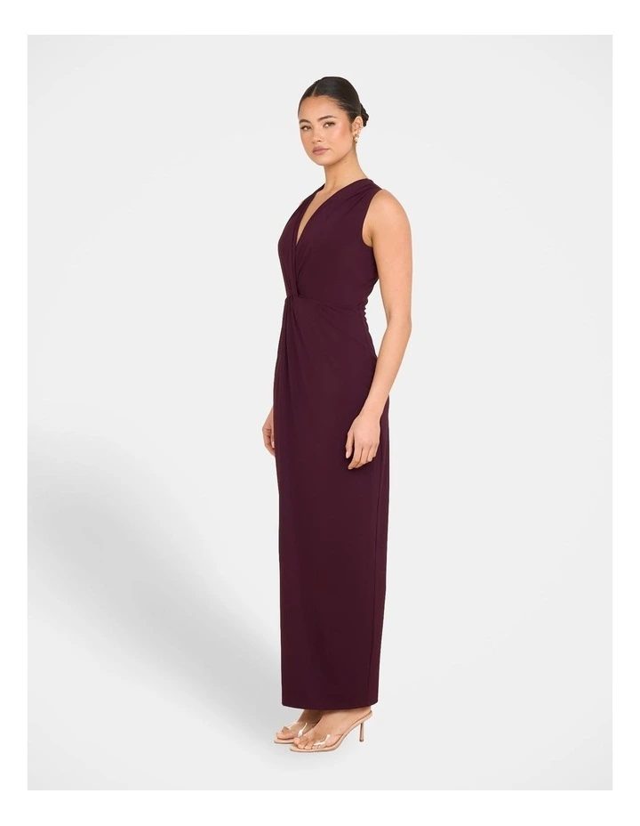 Opal Twist Front Gown in Purple image 3