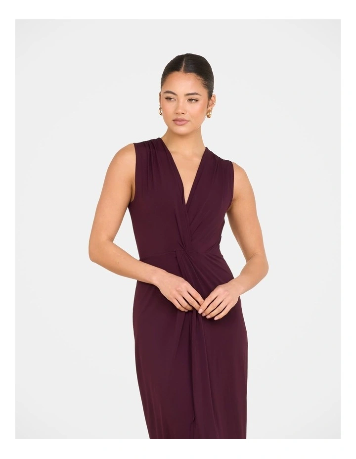 Opal Twist Front Gown in Purple image 5