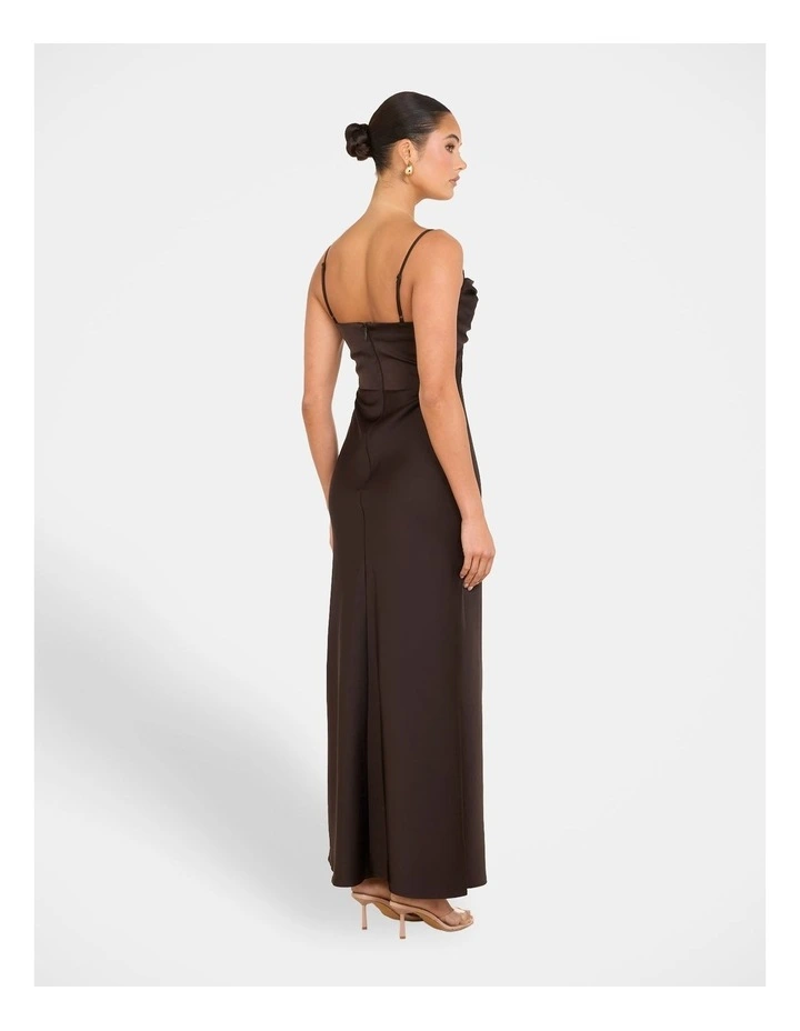Dannii Sweetheart Gown in Brown image 2
