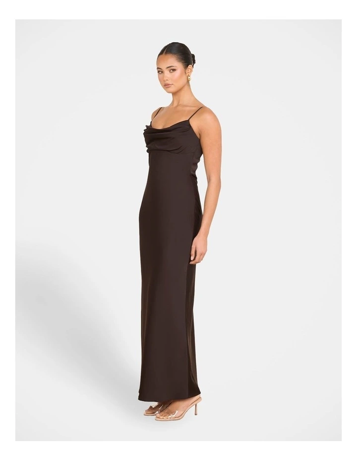 Dannii Sweetheart Gown in Brown image 3