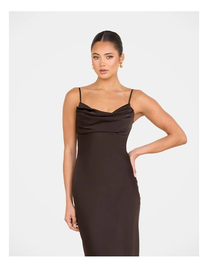 Dannii Sweetheart Gown in Brown image 5