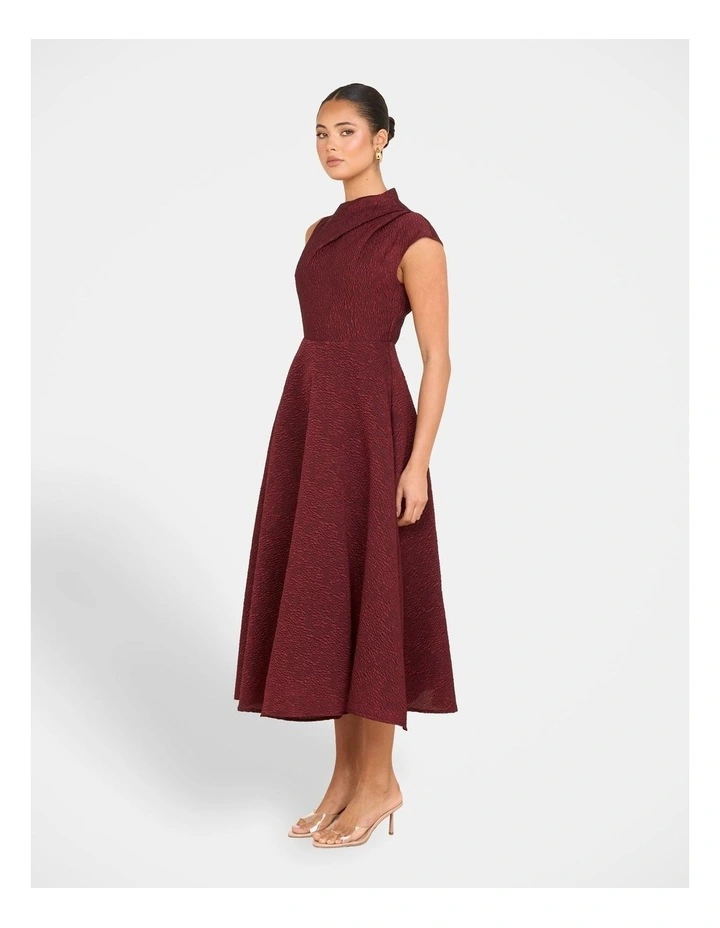 Monarch High Neck Midi Dress image 3