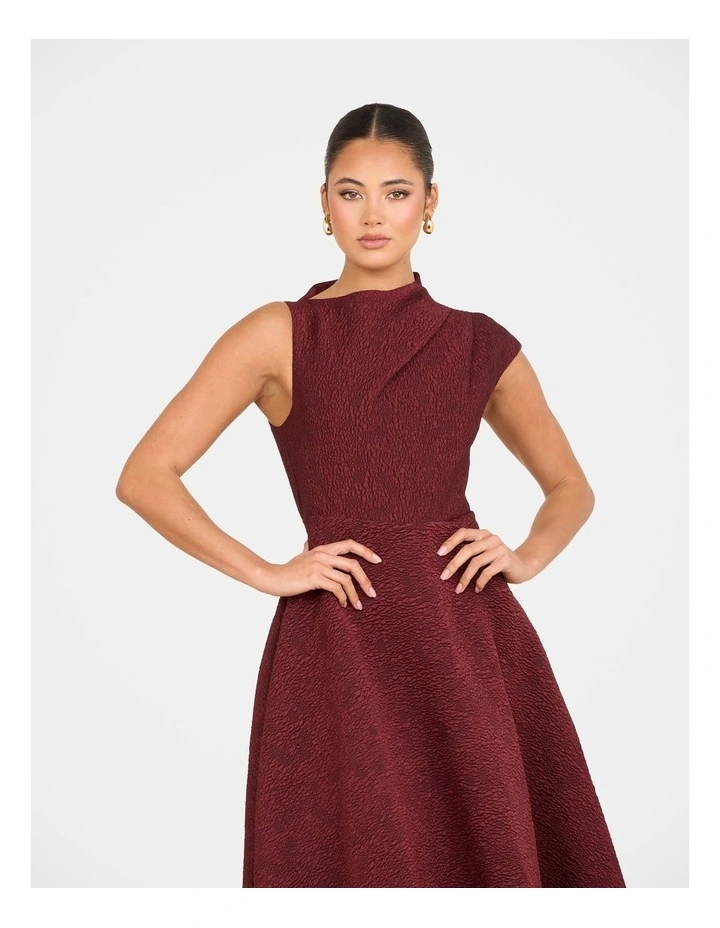 Monarch High Neck Midi Dress image 4