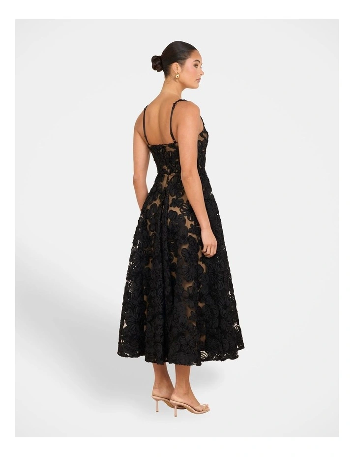Hermione A-line Midi Dress image 2