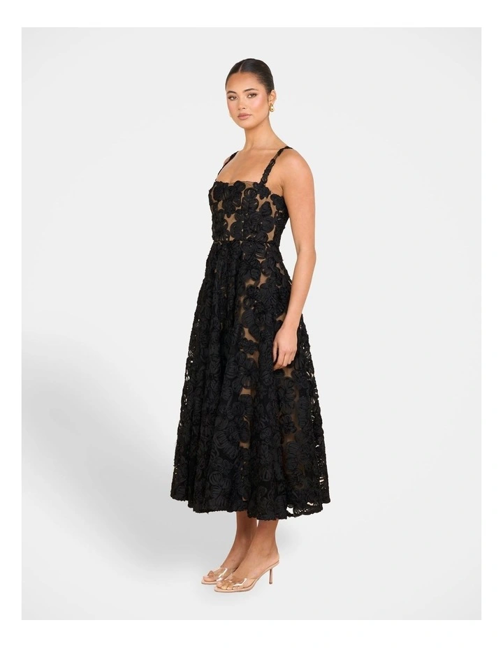 Hermione A-line Midi Dress image 3