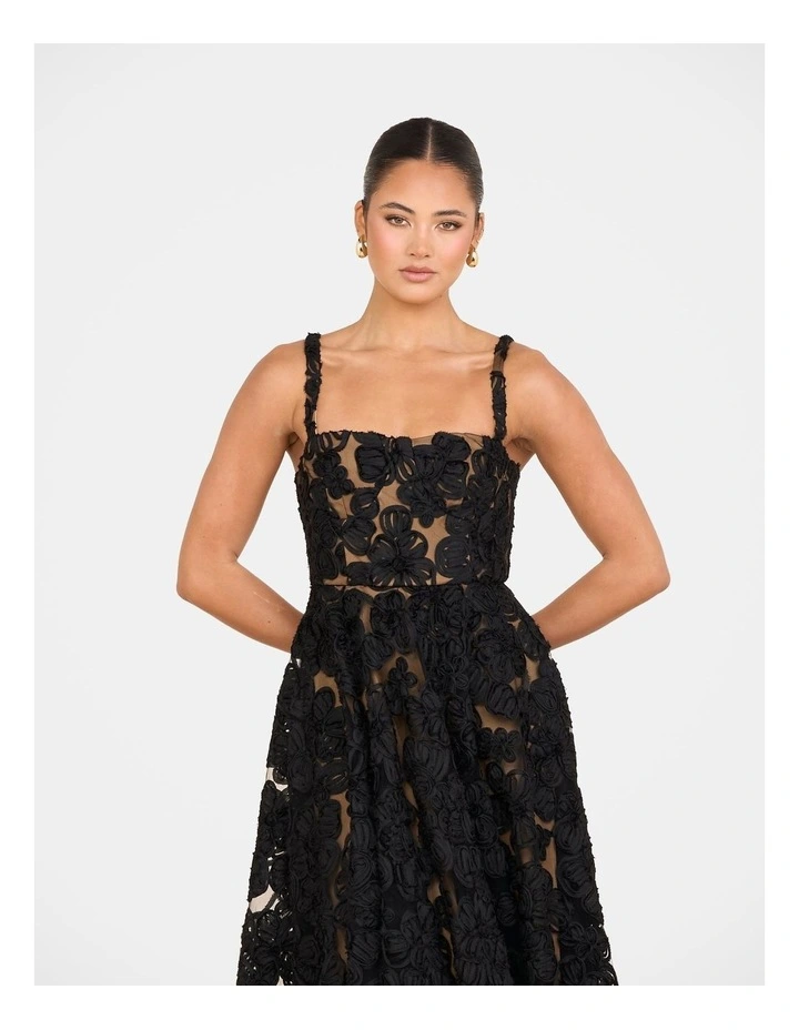 Hermione A-line Midi Dress image 4