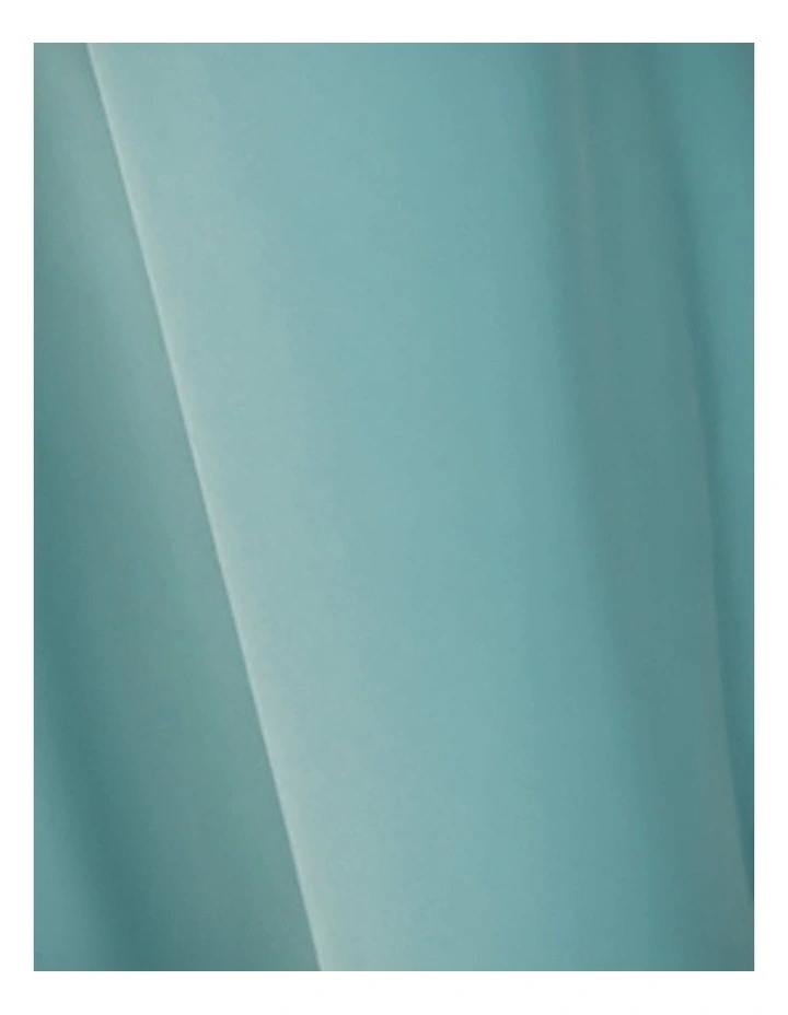 Gala Bias Cut Satin Maxi Dress in Blue image 6