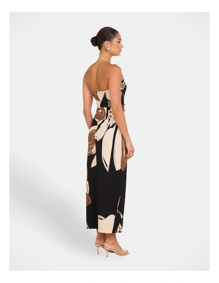 Remina Strapless Maxi Dress in Multi image 2