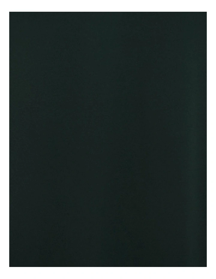 Barb Off Shoulder Gown in Green image 6