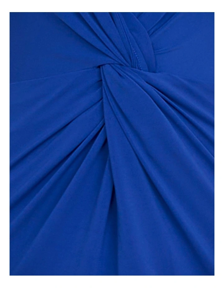 Tirelli Halter Maxi Dress in Blue image 6