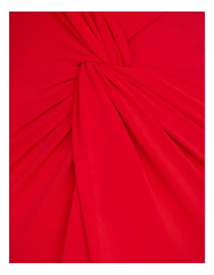 Tirelli Halter Maxi Dress in Red image 6