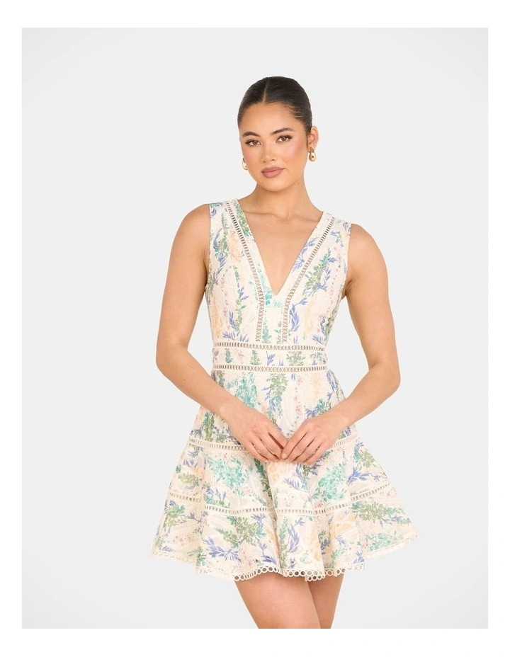 Symons Sleeveless Mini Dress in Pink image 4