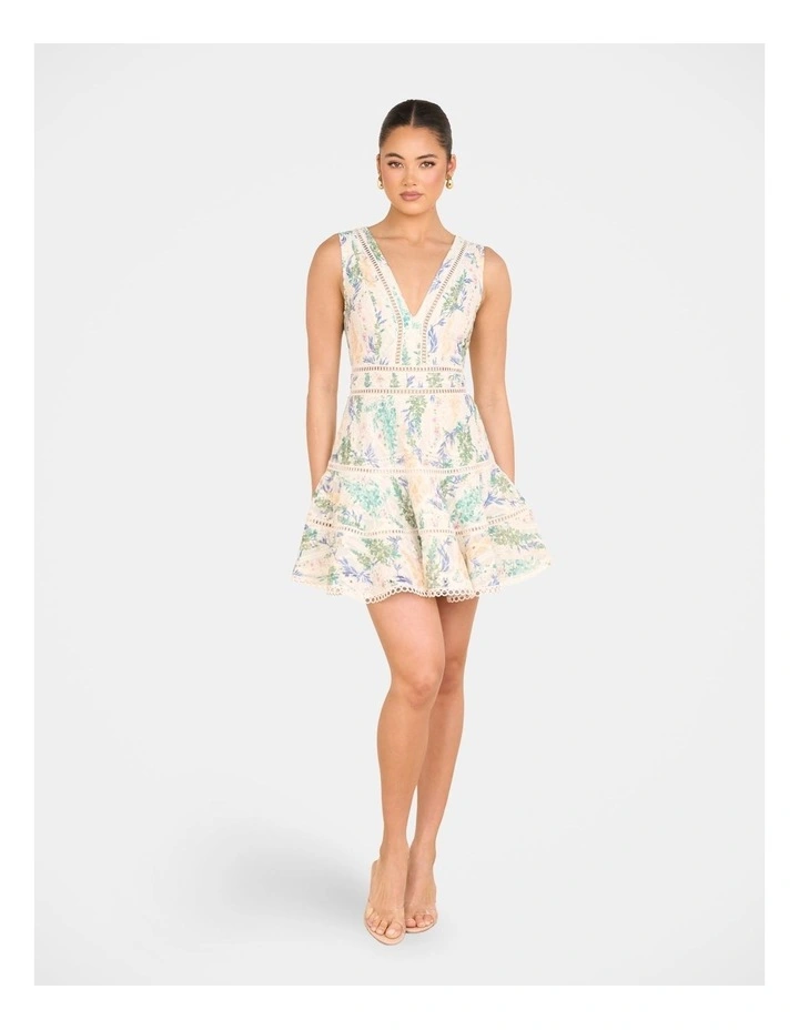Symons Sleeveless Mini Dress in Pink image 5