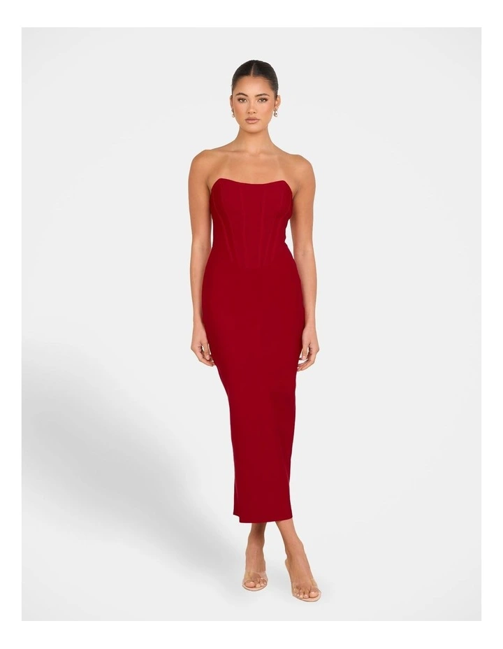 Callinan Maxi Dress in Red image 1