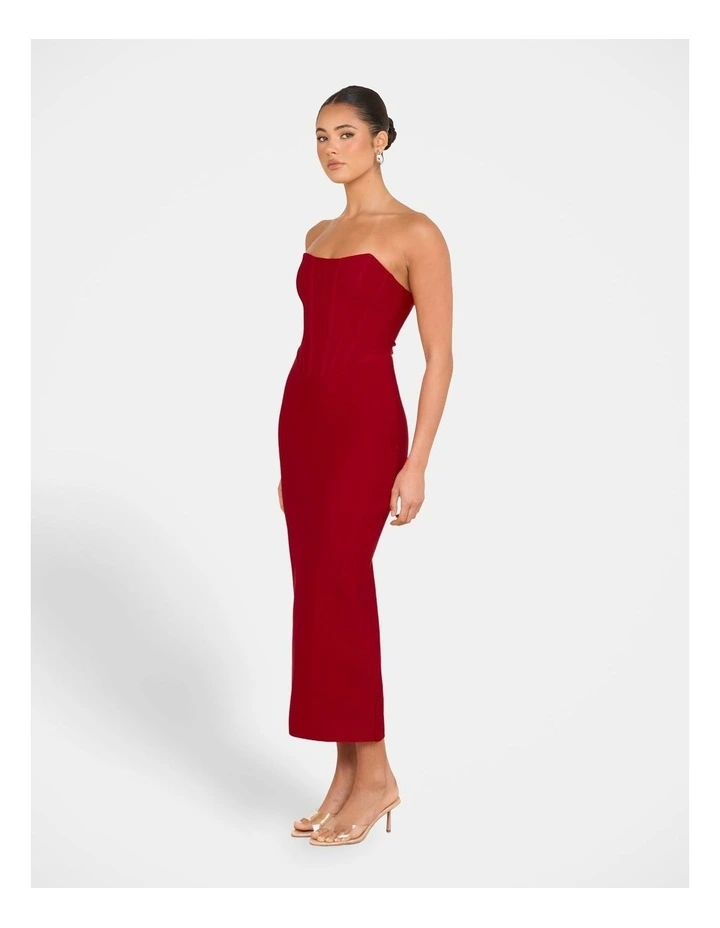 Callinan Maxi Dress in Red image 3