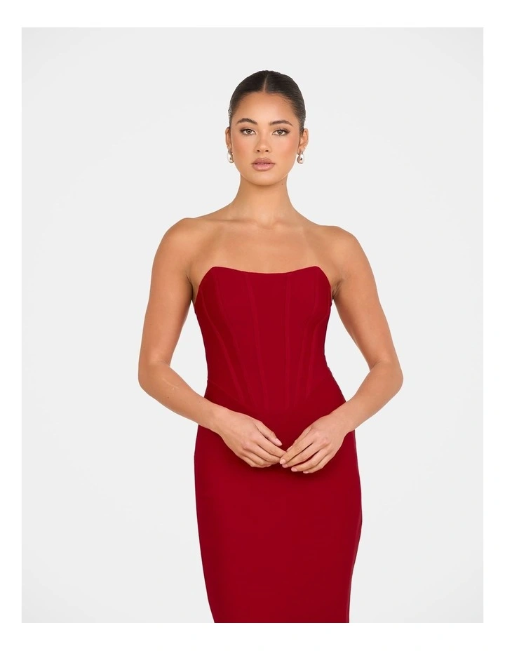 Callinan Maxi Dress in Red image 5