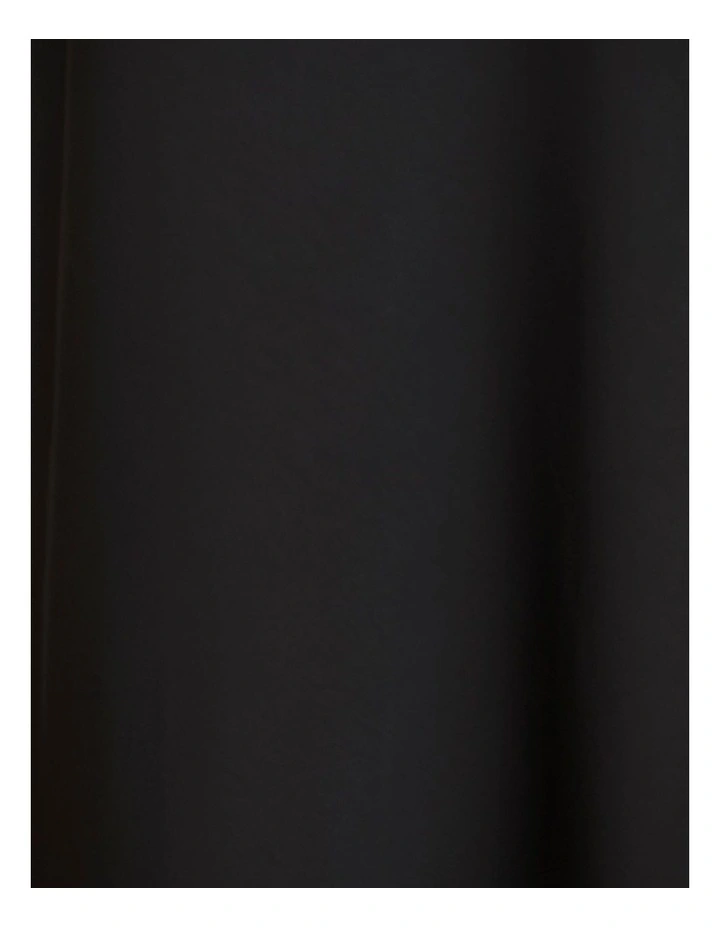 Kyler Asymmetric Neck Dress in Black image 6