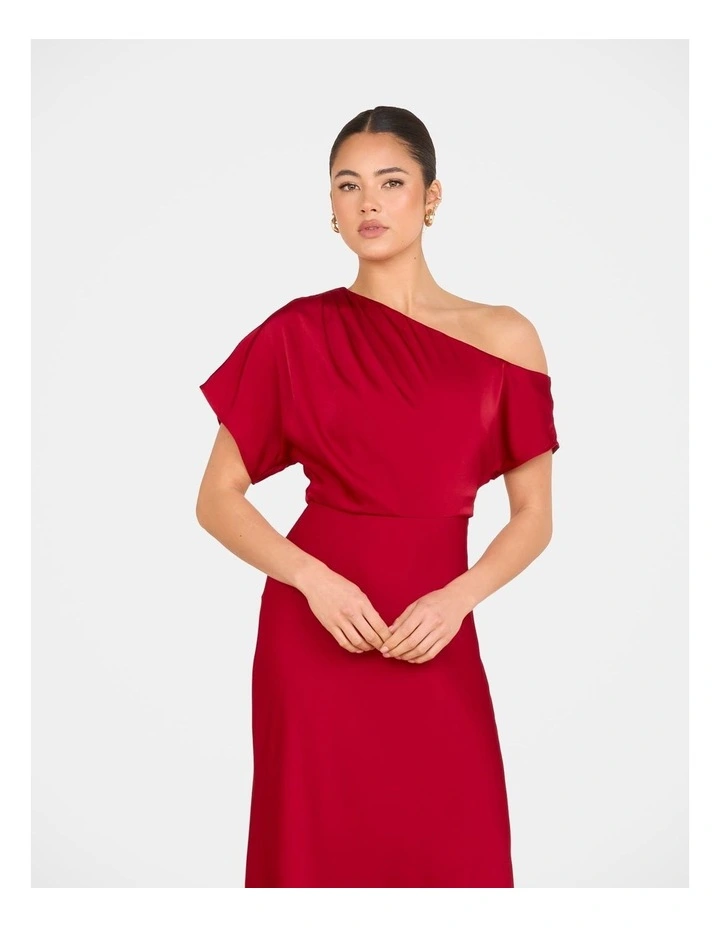 Kyler Asymmetric Neck Dress image 5