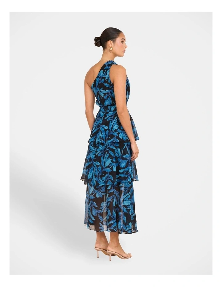 Koula One Shoulder Maxi Dress in Print image 2