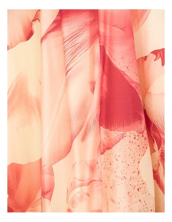 Arla Strapless Maxi Dress in Multiass image 6