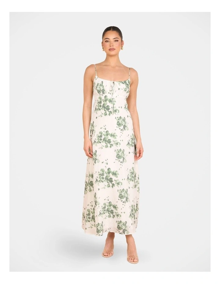 Talya Strappy Maxi Dress in Muti image 1