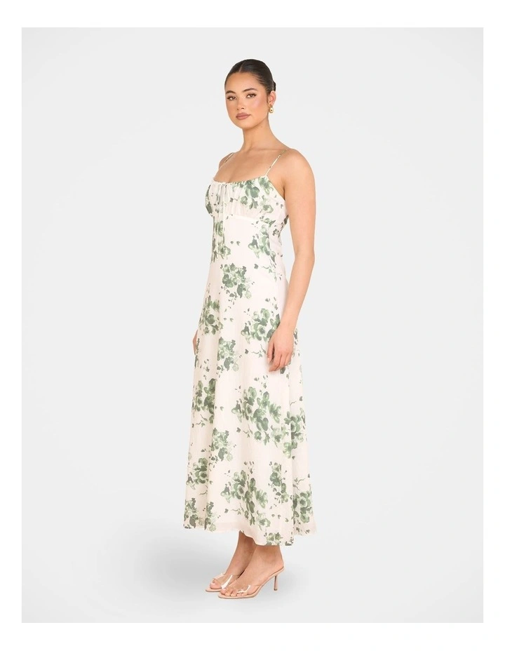 Talya Strappy Maxi Dress in Muti image 3