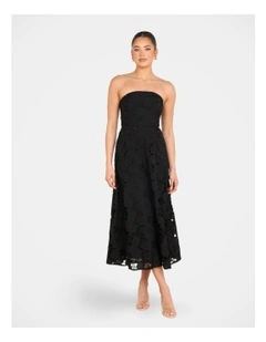 Nellie Strapless Midi Dress