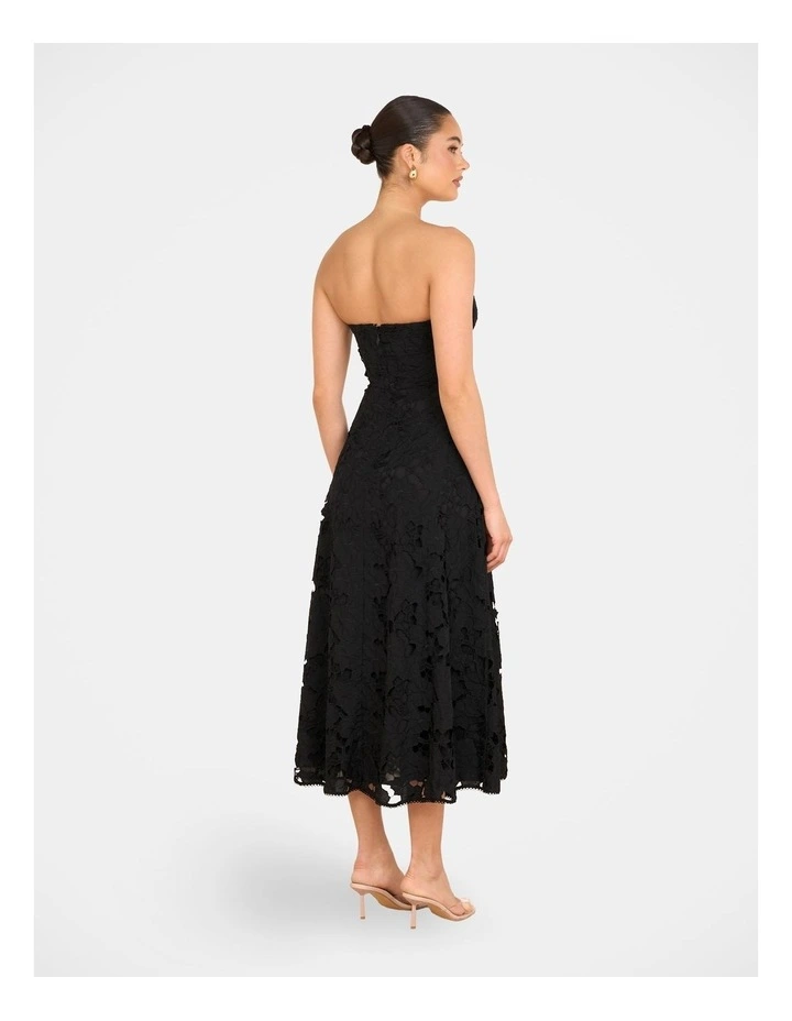 Nellie Strapless Midi Dress image 2