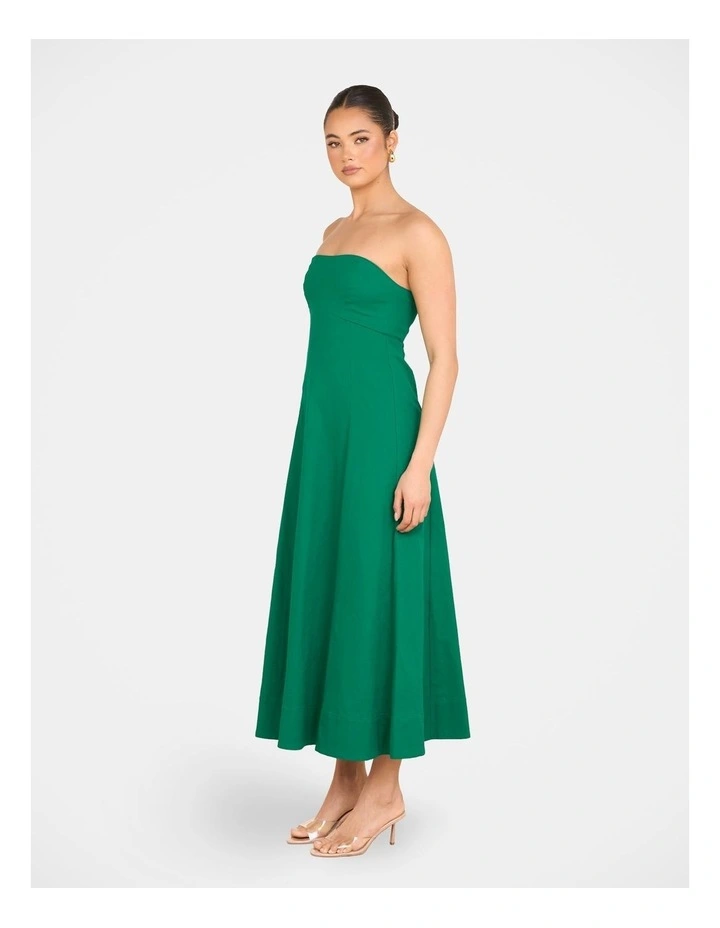 Rose Strapless Maxi Dress image 3