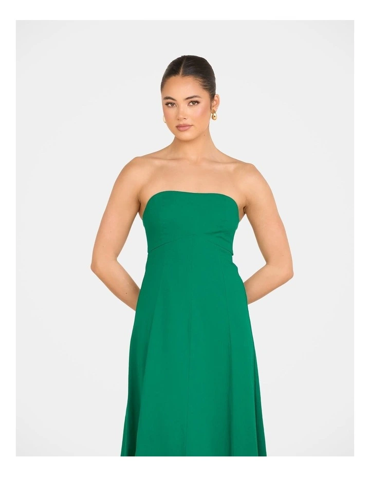 Rose Strapless Maxi Dress image 4