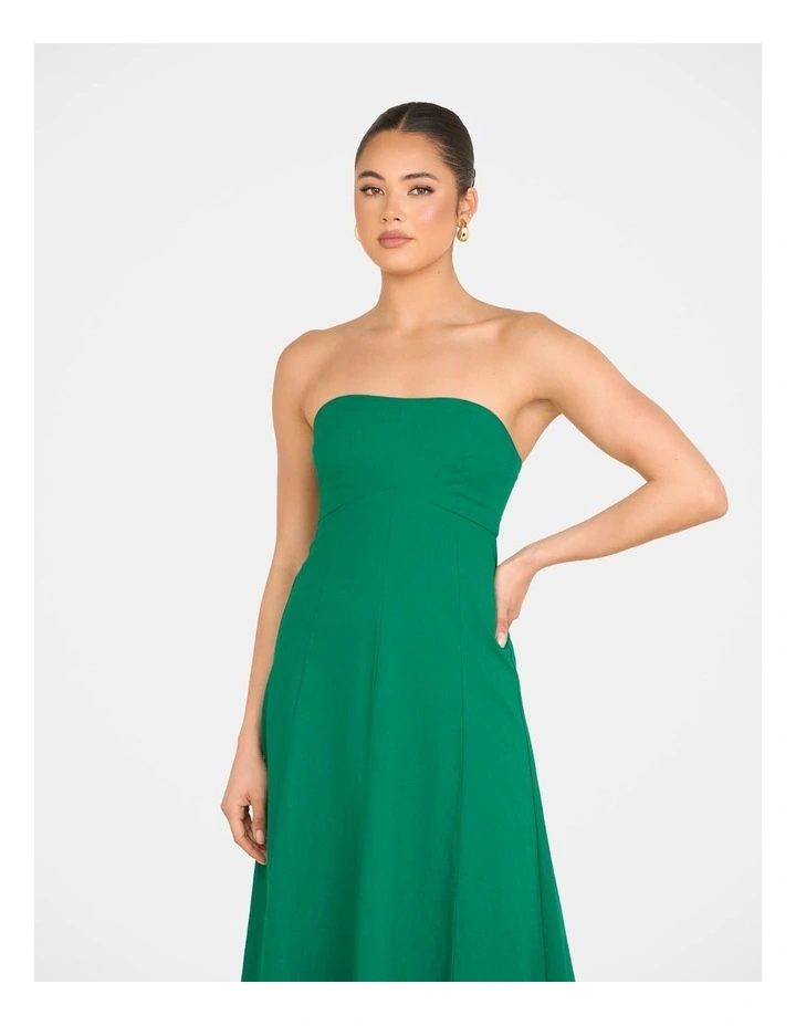 Rose Strapless Maxi Dress image 5