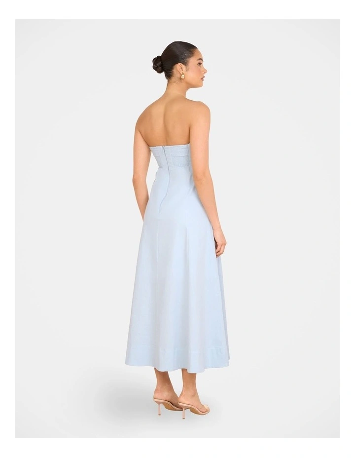 Rose Strapless Maxi Dress image 2