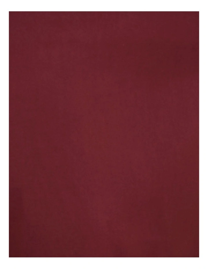 Yolanda Sweetheart Midi Dress in Red image 6