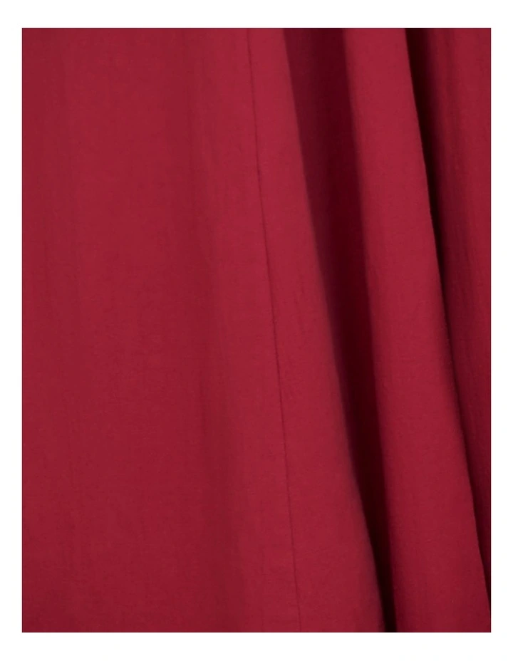 Gian A-line Maxi Dress in Pink image 6