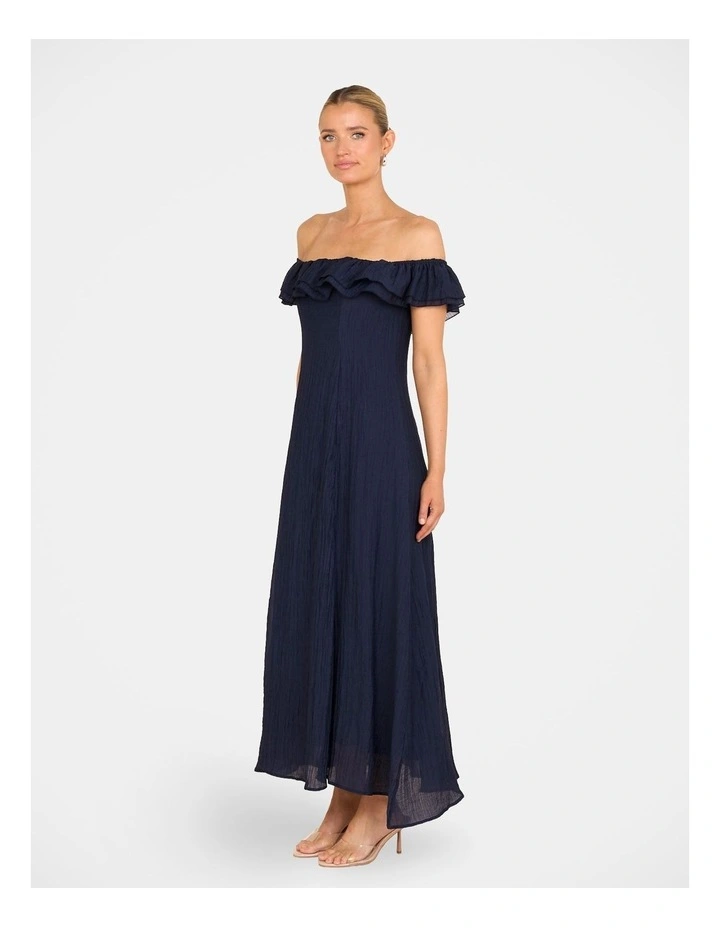 Jenna Ruffle Princess Maxi in Blue image 3