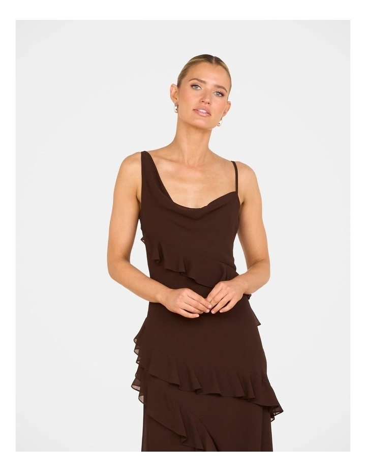 Wendy Tier Frill Maxi Dress image 5