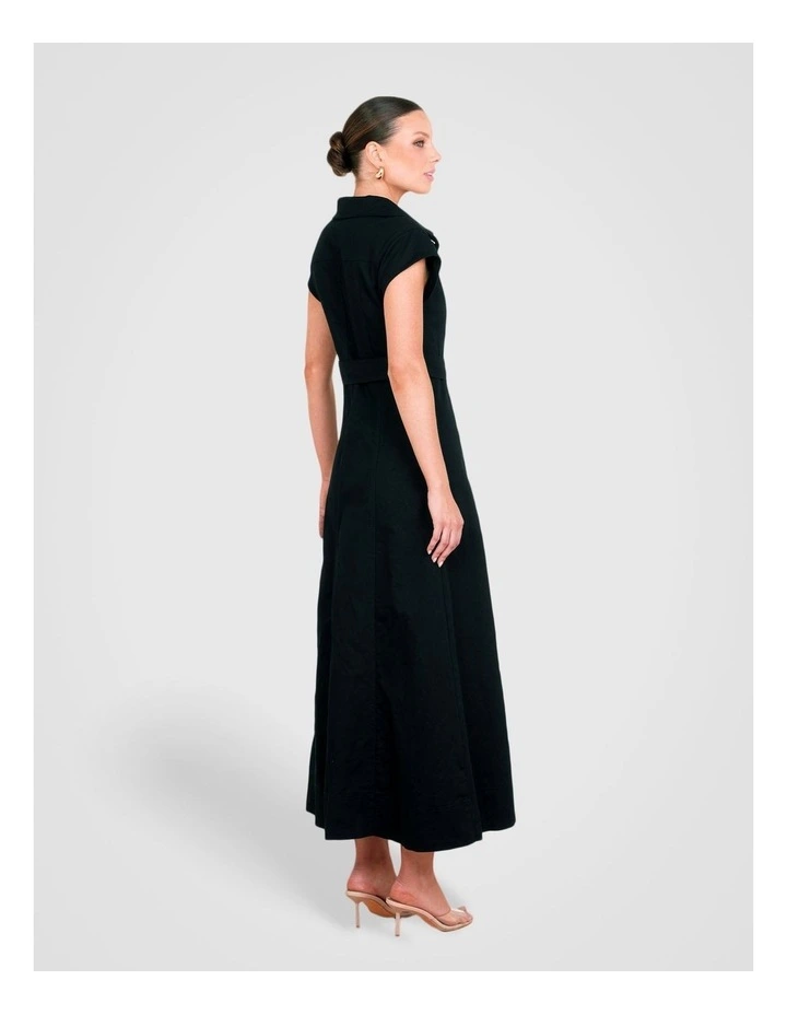 Wells Button Front Maxi Dress image 2