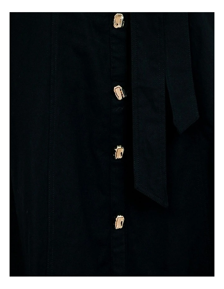 Wells Button Front Maxi Dress image 6