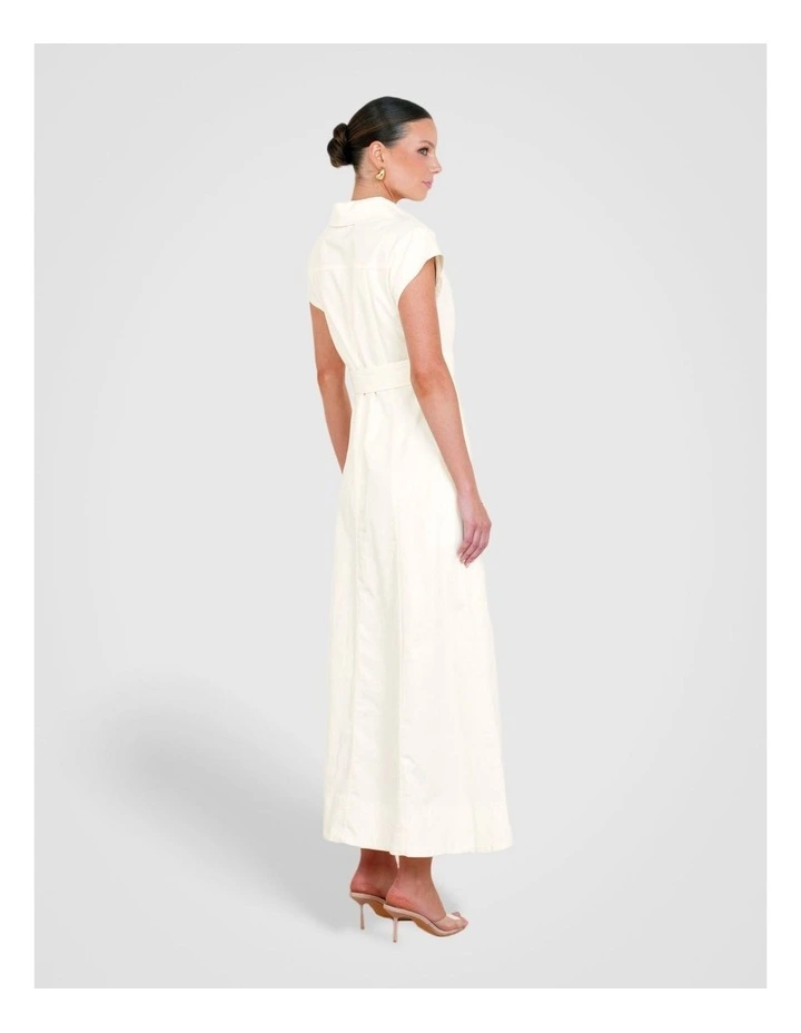 Wells Button Front Maxi Dress image 2