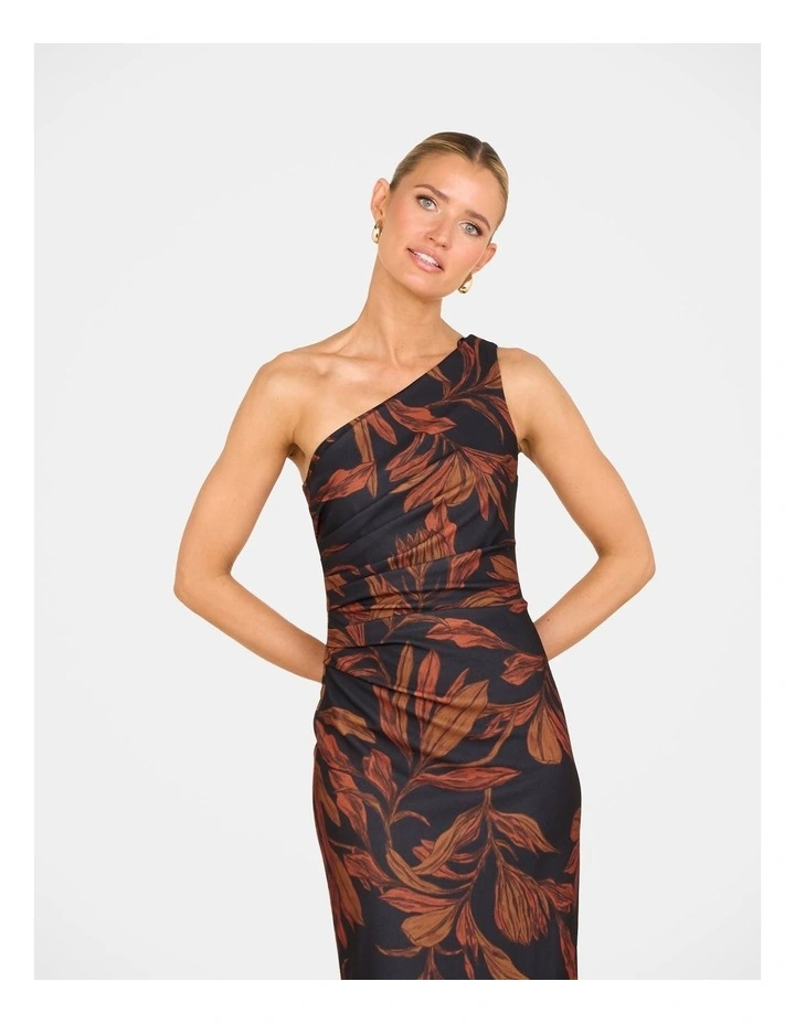 Zoela Strapless Maxi Dress in Multi image 4