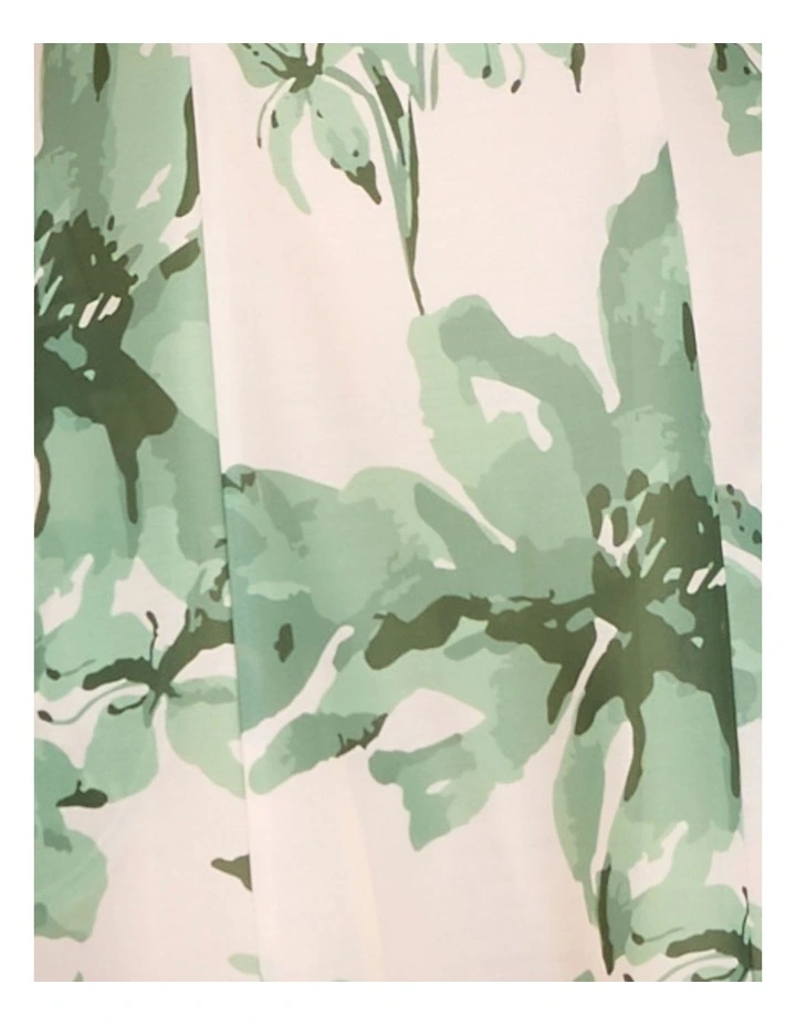 Bev Puff Sleeve Maxi Dress in Multi image 6