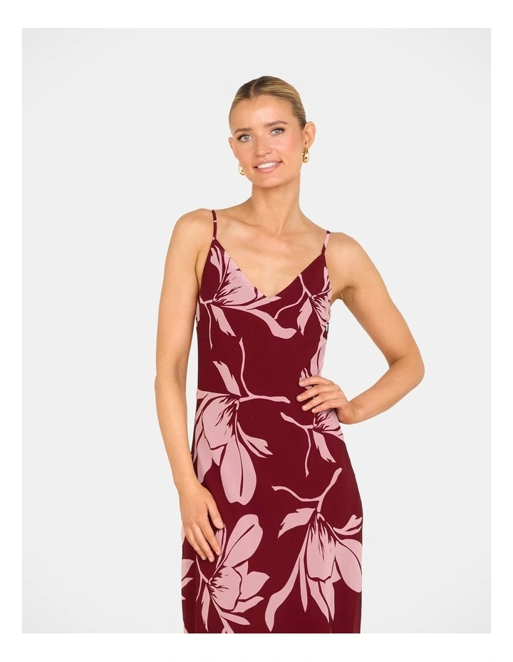 Kalani Sleeveless Gown in Multi image 4