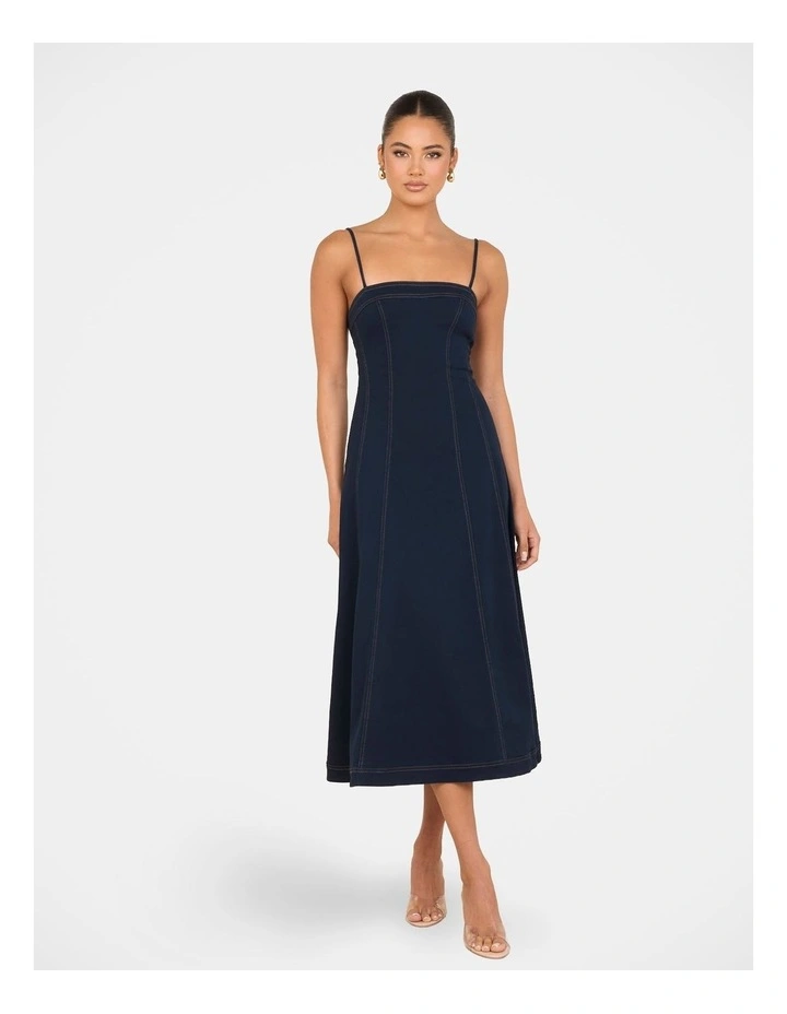 Quay Denim A-line Maxi Dress image 1