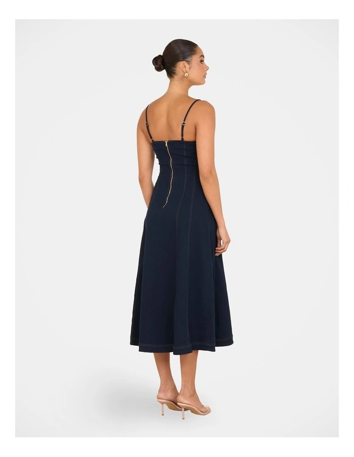 Quay Denim A-line Maxi Dress image 2