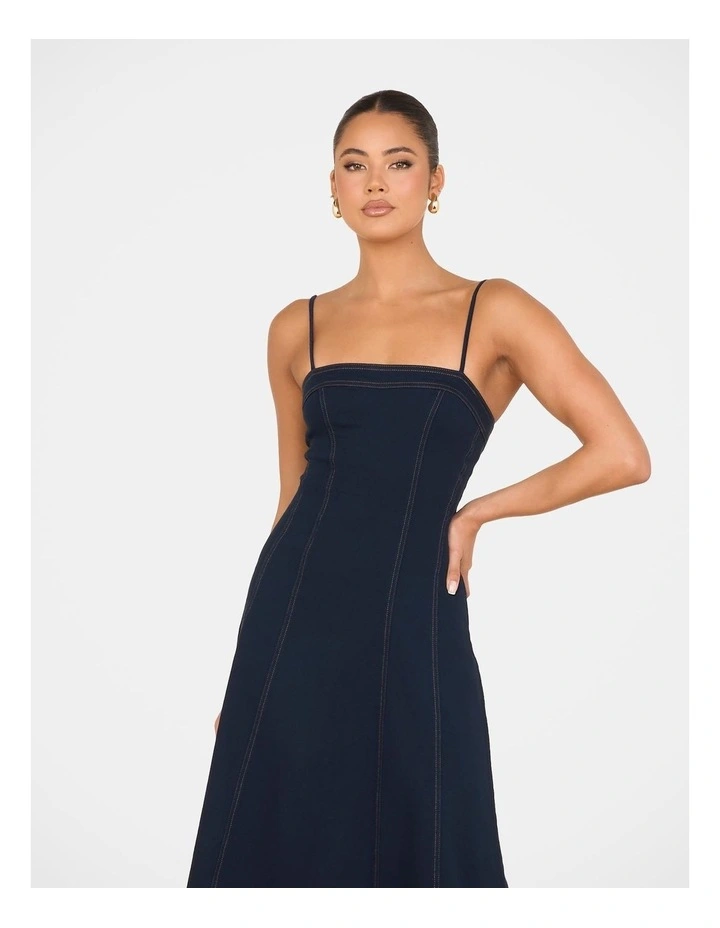 Quay Denim A-line Maxi Dress image 4
