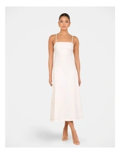 Quay Denim A-line Maxi Dress