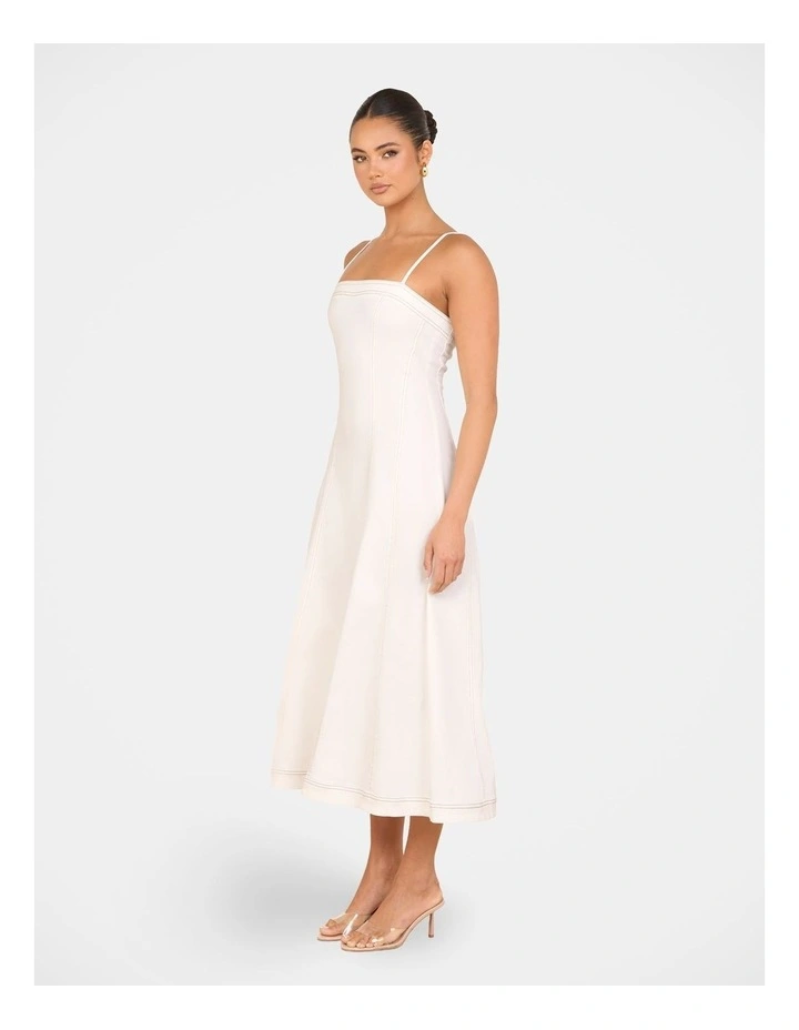 Quay Denim A-line Maxi Dress image 3