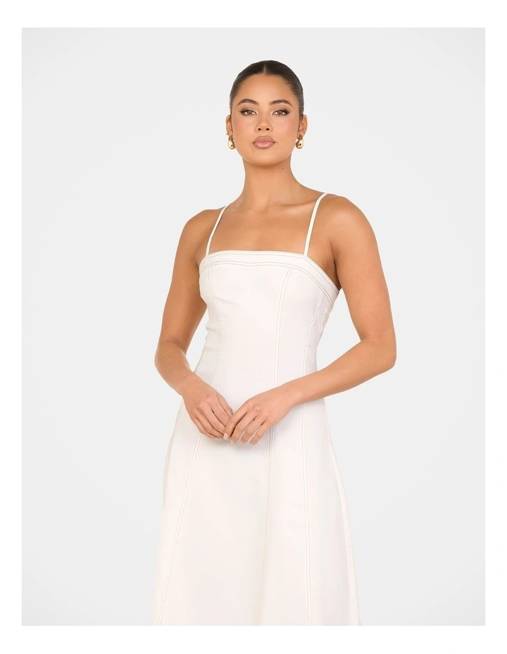 Quay Denim A-line Maxi Dress image 5